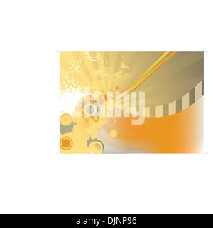 Kreis-Hintergrund.  Illustration der Hintergrund für viele Anwendungen nützlich. Vektor-Illustration. Stock Vektor