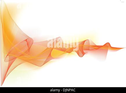 Vektor-Illustration - abstrakten Hintergrund Farbe gemacht spritzt und geschwungene Linien Stock Vektor