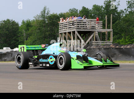 6. Juli 2008:2008 Camping World Grand Prix in der Glen fand bei 3,37 Meile Watkins Glen International Speedway befindet sich in der Nähe von Watkins Glen, New York. Fahrer Ryan Hunter-Reay während der 2008 Camping World Grand Prix in der Glen. (Bild Kredit: Â © Cal Sport Media/ZUMA Press) (Kredit-Bild: © Alan Schwartz/Cal-Sport-Medien) Stockfoto