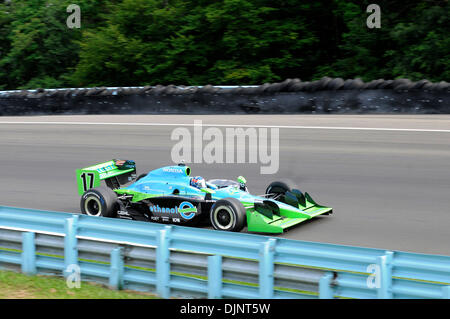 6. Juli 2008:2008 Camping World Grand Prix in der Glen fand bei 3,37 Meile Watkins Glen International Speedway befindet sich in der Nähe von Watkins Glen, New York. Fahrer Ryan Hunter-Reay während der 2008 Camping World Grand Prix in der Glen. (Bild Kredit: Â © Cal Sport Media/ZUMA Press) (Kredit-Bild: © Alan Schwartz/Cal-Sport-Medien) Stockfoto