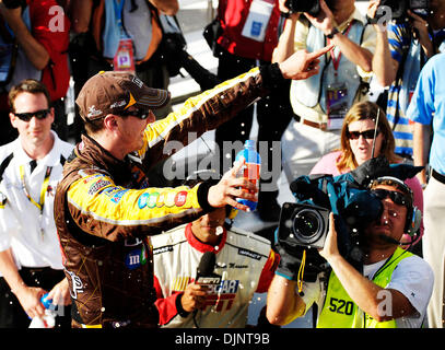 10. August 2008: Kyle Busch von der M & M' Toyota-Team gewinnt die Centurion-Boote in The Glen in Watkins Glen International. (Bild Kredit: Ã'Â © Cal Sport Media/ZUMA Press) (Kredit-Bild: © Alan Schwartz/Cal-Sport-Medien) Stockfoto