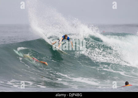 14. November 2008 - Haleiwa, Hawaii, USA - KEVIN SULLIVAN (Hawaii) (Bild) wurde in seiner Runde 96 Wärme ins zweite weiter in der REEF Hawaiian Pro Wettbewerb statt in Halweiwa Ali ' i Beach Park, Hawaii heute.  In seiner Morgen Hitze war es ASP World Tour Surfer, australische Dayyan Neve, die nahm den Sieg aber erste und zweite voraus weiter.  Das $170.000 Riff Stockfoto