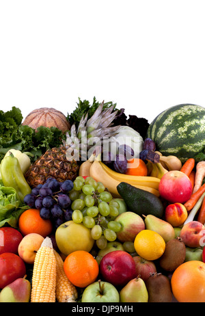 Gemüse und Obst Stockfoto