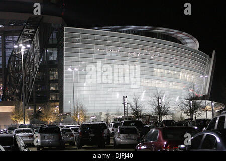 13. März 2010 - Arlington, Texas, USA - Cowboys Stadium, nach der Manny Pacquiao-Joshua Clottey im Weltergewicht Titelkampf. (Kredit-Bild: © Robert Hughes/ZUMA Press) Stockfoto