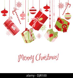 Weihnachtsgeschenke Stock Vektor
