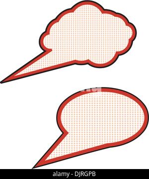 Sprechblasen Stock Vektor