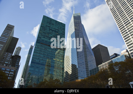 NEW YORK CITY, 19. November 2013: Bank of America Tower in Midtown Manhattan, New York City Stockfoto