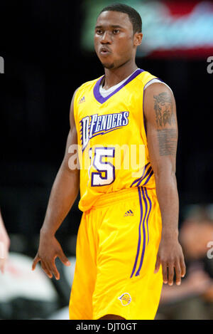 19. März 2010 - Los Angeles, Kalifornien, USA - 19. März 2010: D-Fender Horace Wormely (15) als die Utah Flash besiegte die Los Angeles D-Fender 128-107 im Staples Center in Los Angeles, Kalifornien. Obligatorische Credit - Andrew Fielding / Southcreek Global (Kredit-Bild: © Andrew Fielding/Southcreek Global/ZUMApress.com) Stockfoto