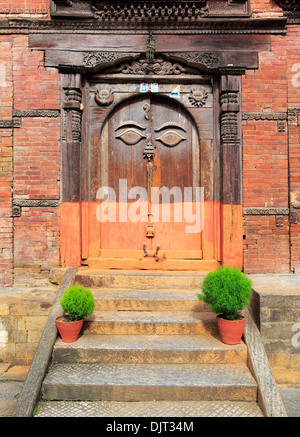 Königspalast Hanuman Dhoka Komplex, Durbar Square, Kathmandu, Nepal Stockfoto