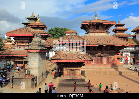 Jagannath Bügel, Durbar Square, Kathmandu, Nepal Stockfoto