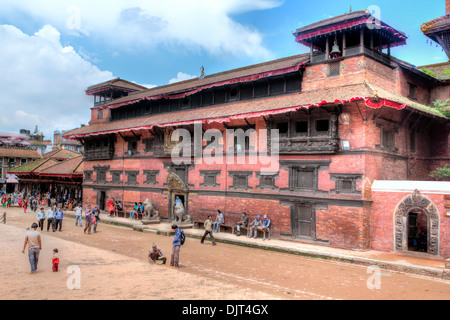 Königlicher Palast-Komplex, Durbar Square, Patan, Lalitpur, Nepal Stockfoto