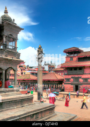 Durbar Square, Patan, Lalitpur, Nepal Stockfoto