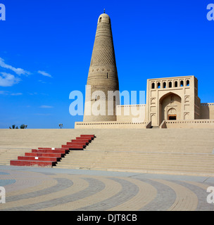 Emin-Minarett (1779), Turpan, Turpan Präfektur Xinjiang Uyghur autonome Region, China Stockfoto