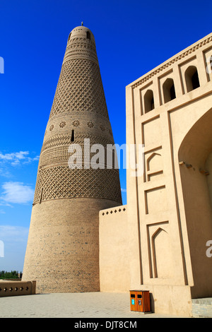 Emin-Minarett (1779), Turpan, Turpan Präfektur Xinjiang Uyghur autonome Region, China Stockfoto