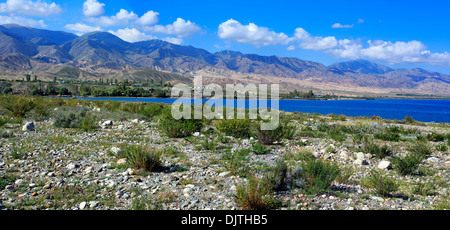 Issyk-Kul-See, Issyk Kul Oblast, Kirgisistan Stockfoto