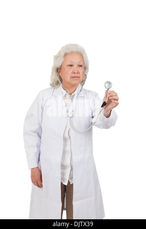 Porträt der leitende Ärztin Stockfoto