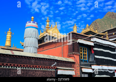 Tashilhunpo Kloster, Shigatse, Tibet, China Stockfoto