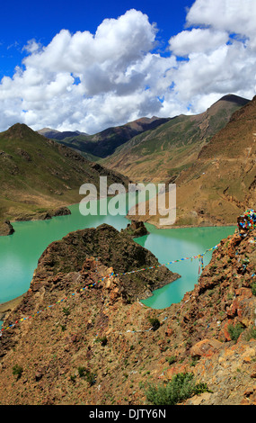 Simi La See, Shigatse Präfektur, Tibet, China Stockfoto