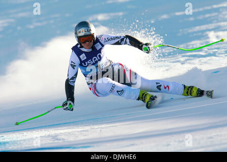 Beaver Creek, Colo, USA. 30. November 2013. Nicole Hosp Österreichs Damen FIS Ski World Cup SuperG Rennen auf dem neuen Raptor-Kurs in Beaver Creek, Colorado. Bildnachweis: Ralph Lauer/ZUMAPRESS.com/Alamy Live-Nachrichten Stockfoto