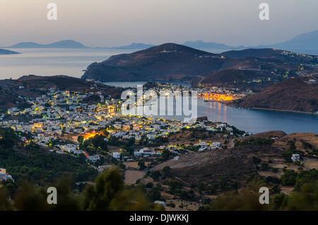 Patmos-Insel Griechenland Stockfoto
