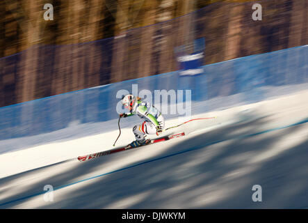 Beaver Creek, Colo, USA. 30. November 2013. 30.11.2013 Beaver Creek, Colorado USA. Michaela Wening Deutschland während des Damen-FIS Ski World Cup SuperG-Rennens auf dem neuen Raptor-Kurs in Beaver Creek, Colorado. Bildnachweis: Ralph Lauer/ZUMAPRESS.com/Alamy Live-Nachrichten Stockfoto