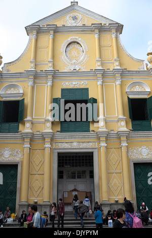 St. Dominic Kirche in Macau, China Stockfoto