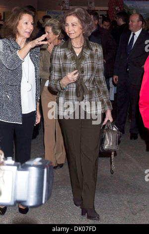 Madrid, Spanien. 29. November 2013. Königin Sofia besucht Rastrillo "Nuevo Futuro" am 29. November 2013 in Madrid, Spanien. Bildnachweis: Dpa/Alamy Live-Nachrichten Stockfoto