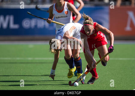 Tucuman, Argentinien. 30. November 2013. England gegen Niederlande, Susie Gilbert, Womens Hockey League Weltfinale, Credit: Action Plus Sport/Alamy Live News Stockfoto