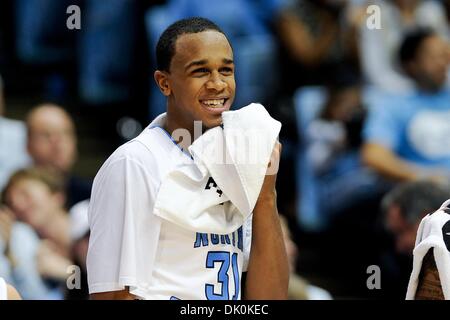 2. Januar 2011 - Chapel Hill, North Carolina, USA - North Carolina Tar Heels weiter John Henson (31). North Carolina Niederlagen Franziskus 103-54 am Dean Smith Center in Chapel Hill, North Carolina. (Kredit-Bild: © Anthony Barham/Southcreek Global/ZUMAPRESS.com) Stockfoto