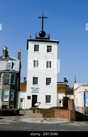 Mal Ball Turmmuseum in Deal Kent Stockfoto
