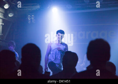 Glasgow, Schottland. 30. November 2013. Irrationale Fieber gespielt ihr Album, The Dead City Start Gig in The Garage Glasgow 30. November 2013. Bildnachweis: Pauline Keightley/Alamy Live-Nachrichten Stockfoto