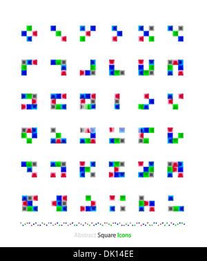 Vektor abstrakte Symbole für Ihr design Stock Vektor