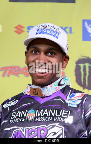15. Januar 2011 - Phoeniz, Arizona, USA - Runde zwei Gewinner James Bubba Stewart. (Kredit-Bild: © Dean Henthorn/Southcreek Global/ZUMAPRESS.com) Stockfoto