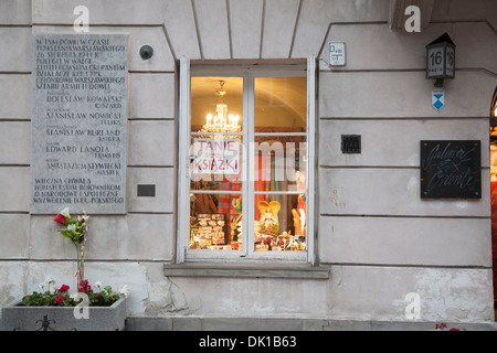 Maria Sklodowska-Curie-Museum, Nowe Miasto Nachbarschaft, Warschau; Polen Stockfoto