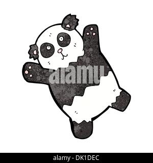 Retro-Cartoon mit Textur. Isolated on White. Stock Vektor
