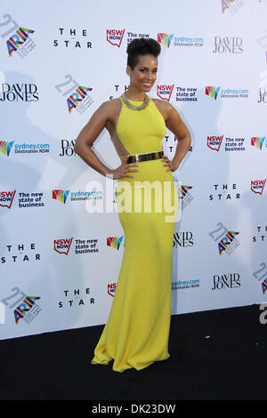Der Stern, Sydney, New South Wales, Australien. 1. Dezember 2013. Alicia Keys kommt auf dem "schwarzen Teppich" für den 27. jährliche Australien Record Industry Association (ARIA) Awards. Bildnachweis: Richard Milnes/Alamy Live-Nachrichten Stockfoto