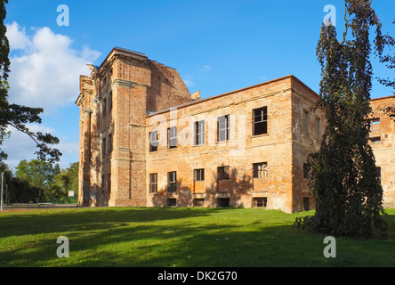 Ruine Dahme Schloss, Dahme/Mark, Brandenburg, Deutsch Stockfoto