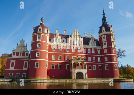 Schloss Muskau, Bad Muskau, Sachsen, Deutschland Stockfoto