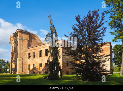 Ruine Dahme Schloss, Dahme/Mark, Brandenburg, Deutsch Stockfoto