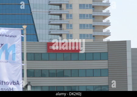 BBC World News Büro in Dubai Media City Stockfoto