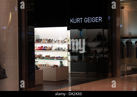 Kurt Geiger-Schuh-Shop im The Marina Mall Dubai Stockfoto