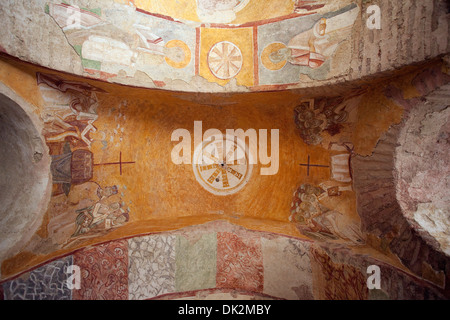 Fresko in der Kirche St. Nicolaus Demre Antalya Türkei Stockfoto