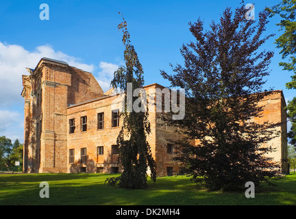 Ruine Dahme Schloss, Dahme/Mark, Brandenburg, Deutsch Stockfoto