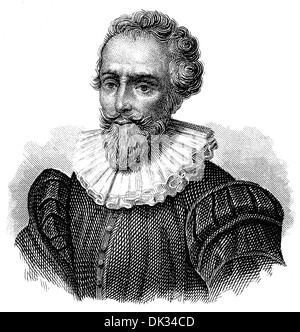 François de Malherbe, 1555 – 1628, ein französischer Dichter, Kritiker und Übersetzer Stockfoto