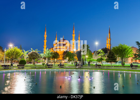 Blaue Moschee-Istanbul, Türkei Stockfoto