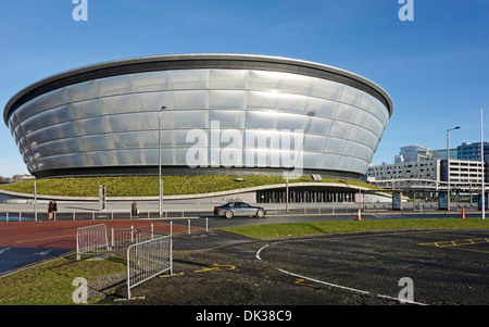 SSE The Hydro Veranstaltungsort im Rahmen des Scottish Exhibition and Conference Centre in Finnieston Glasgow Schottland neu abgeschlossen Stockfoto