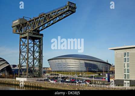 SSE The Hydro Veranstaltungsort im Rahmen des Scottish Exhibition and Conference Centre in Finnieston Glasgow Schottland neu abgeschlossen Stockfoto