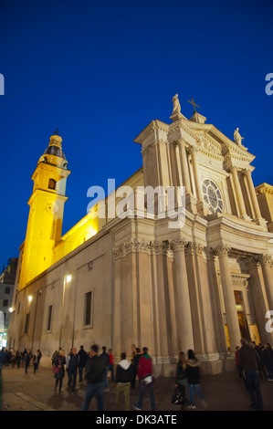 San Carlo Borromeo Kirche Piazza San Carlo Platz Turin Stadt Piedmont Region Nord Italien Mitteleuropa Stockfoto