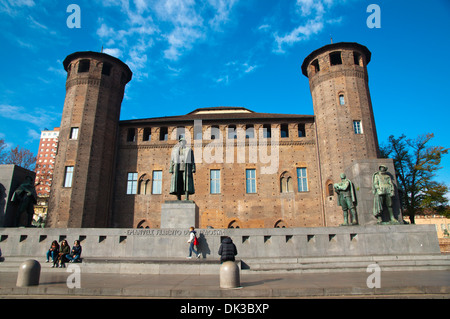 Palazzo Madama im Piazza Castello Schloss quadratischen zentralen Turin Stadt Piemont Region Nord Italien Europa Stockfoto