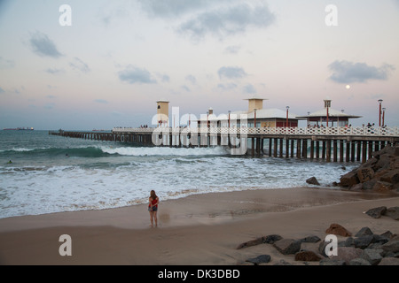 Praia Iracema, Fortaleza, Brasilien. Stockfoto